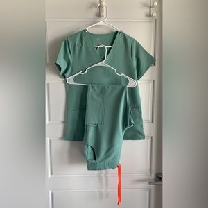 Figs scrub set jade size XS/S